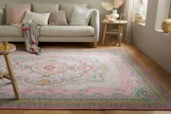 Pip Studio Rechteckige Teppiche|Teppich Majorelle By Pip Pastell