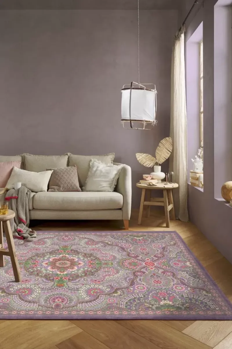 Pip Studio Rechteckige Teppiche|Teppich Moon Delight By Pip Lila