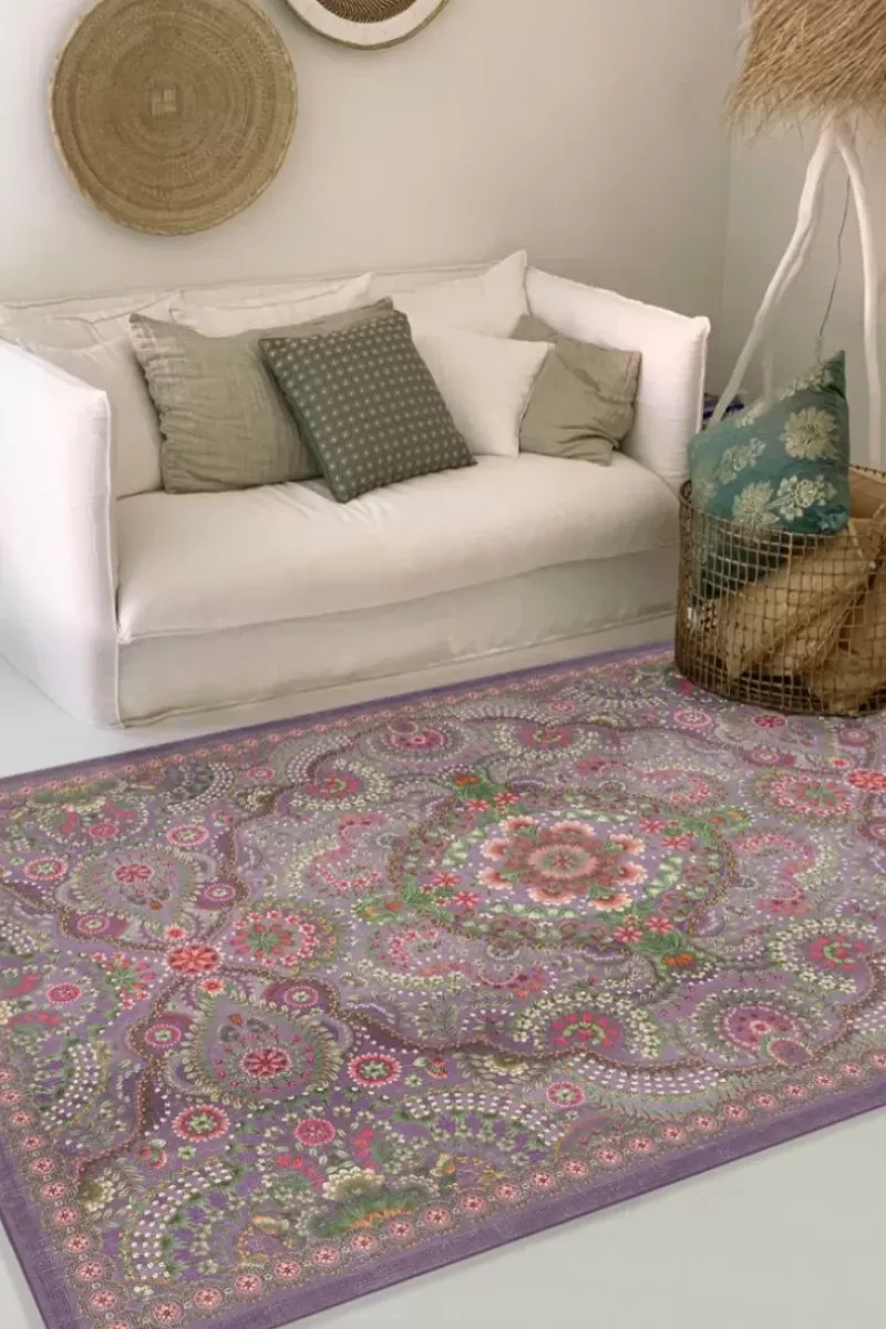 Pip Studio Rechteckige Teppiche|Teppich Moon Delight By Pip Lila