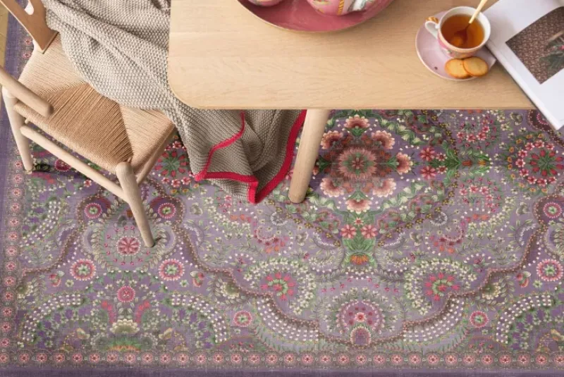 Pip Studio Rechteckige Teppiche|Teppich Moon Delight By Pip Lila