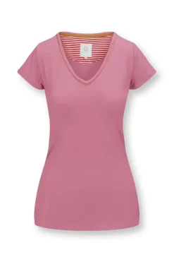 Pip Studio T-Shirts|Top Kurze Armel Solid