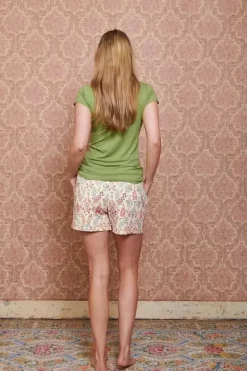 Pip Studio T-Shirts|Top Kurze Armel Solid Hell