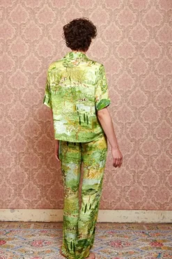 Pip Studio T-Shirts|Top Kurze Armel Toscana Grun