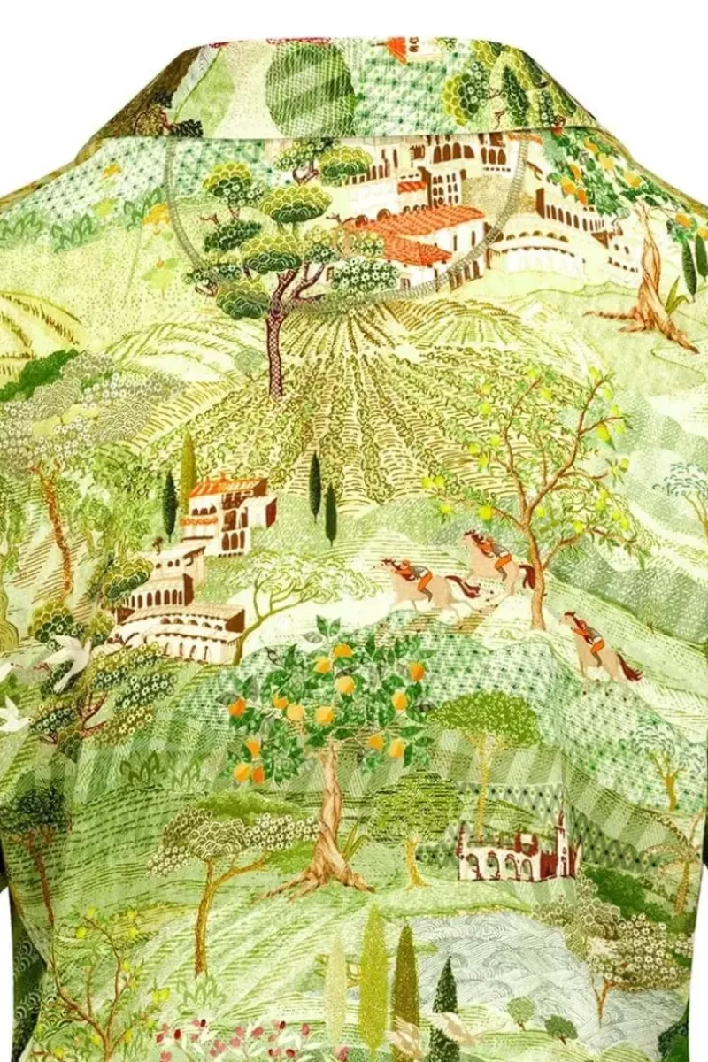 Pip Studio T-Shirts|Top Kurze Armel Toscana Grun