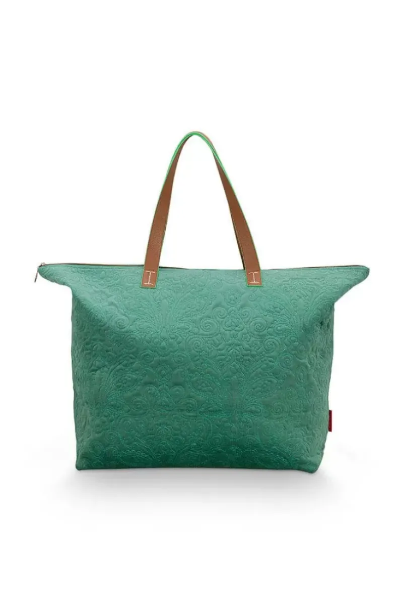 Pip Studio Wochenendtaschen|Tragetasche Samt Quiltey Days