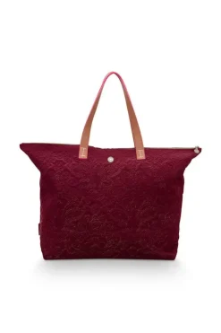 Pip Studio Wochenendtaschen|Tragetasche Samt Quiltey Days