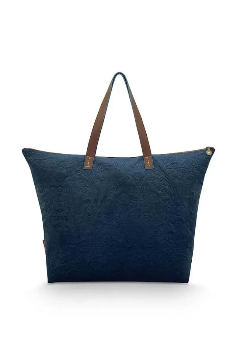 Pip Studio Wochenendtaschen|Tragetasche Samt Quiltey Days