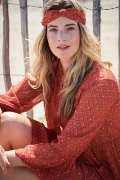 Pip Studio Kleider|Tunic Ajour Rosa