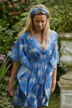 Pip Studio Kleider|Tunic Flora Firenze Kobalt