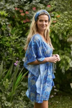 Pip Studio Kleider|Tunic Flora Firenze Kobalt
