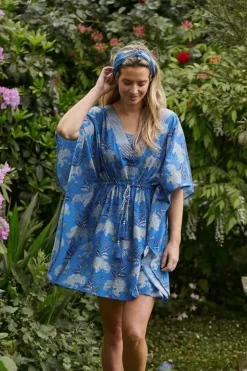 Pip Studio Kleider|Tunic Flora Firenze Kobalt