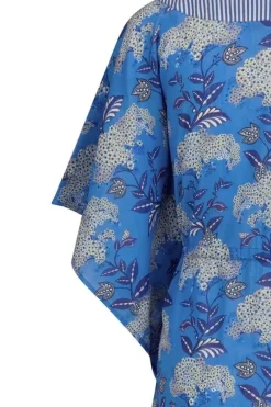 Pip Studio Kleider|Tunic Flora Firenze Kobalt