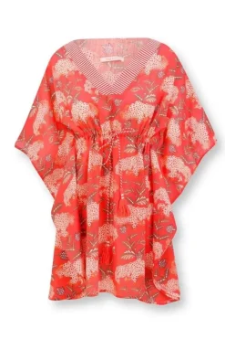 Pip Studio Kleider|Tunic Flora Firenze Koralle
