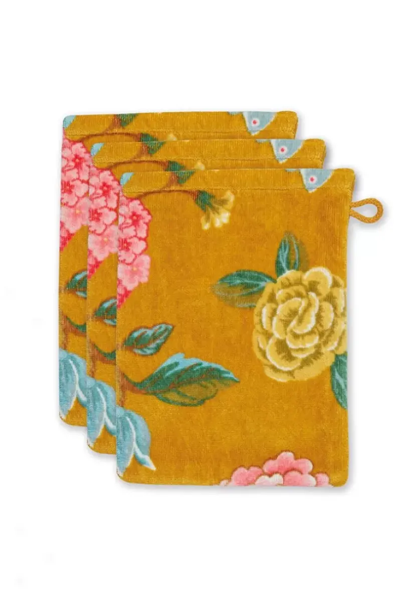 Pip Studio Waschlappen|Waschlappen Set/3 Good Evening 16X22 Cm