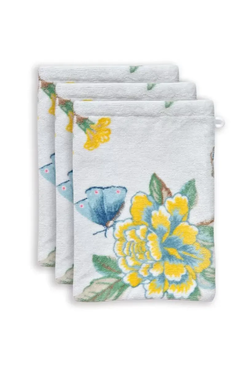 Pip Studio Waschlappen|Waschlappen Set/3 Good Evening 16X22 Cm