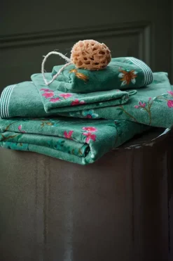 Pip Studio Waschlappen|Waschlappen Set/3 Les Fleurs 16X22 Cm