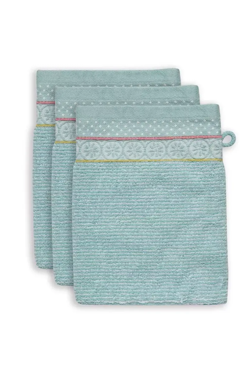 Pip Studio Waschlappen|Waschlappen Set/3 Soft Zellige 16X22 Cm