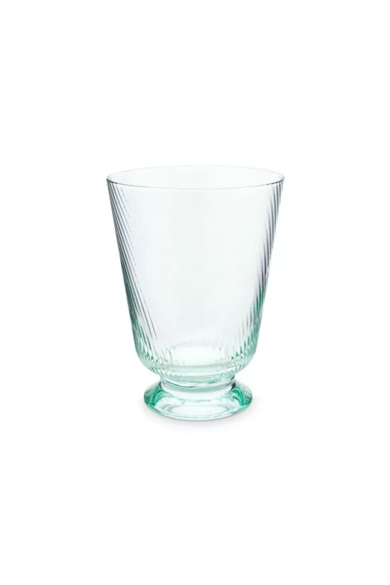 Pip Studio Wasserglas|Wasserglas Twisted Blau