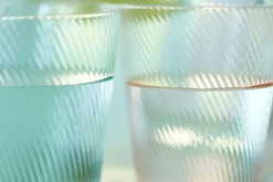Pip Studio Wasserglas|Wasserglas Twisted Blau