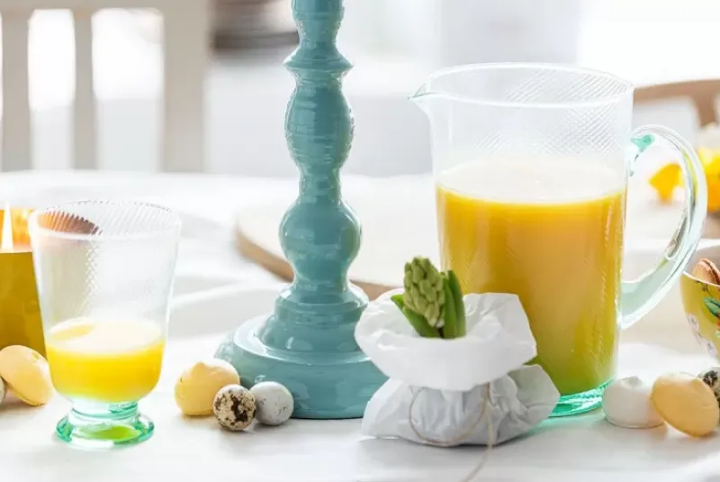 Pip Studio Wasserglas|Wasserglas Twisted Blau