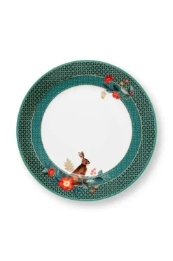 Pip Studio Frühstücksteller|Winter Wonderland Frühstücksteller Grun 21 Cm