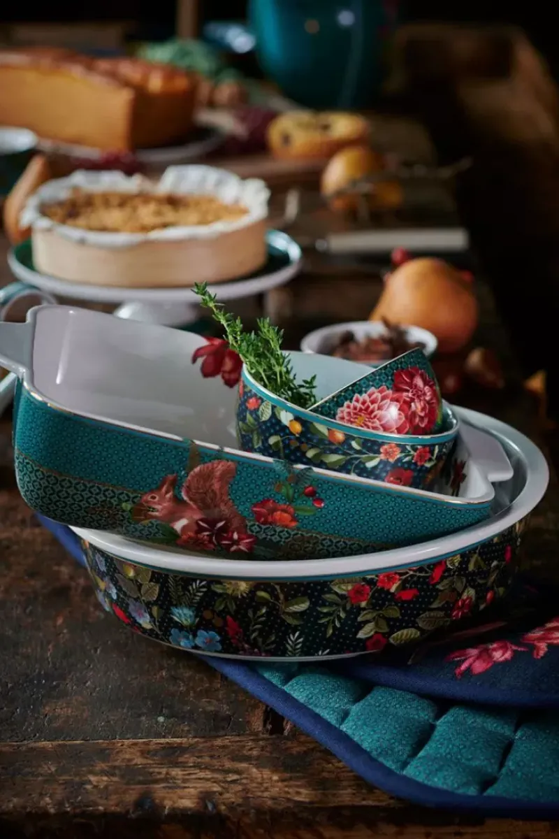 Pip Studio Schalen|Winter Wonderland Schale Grun 12 Cm