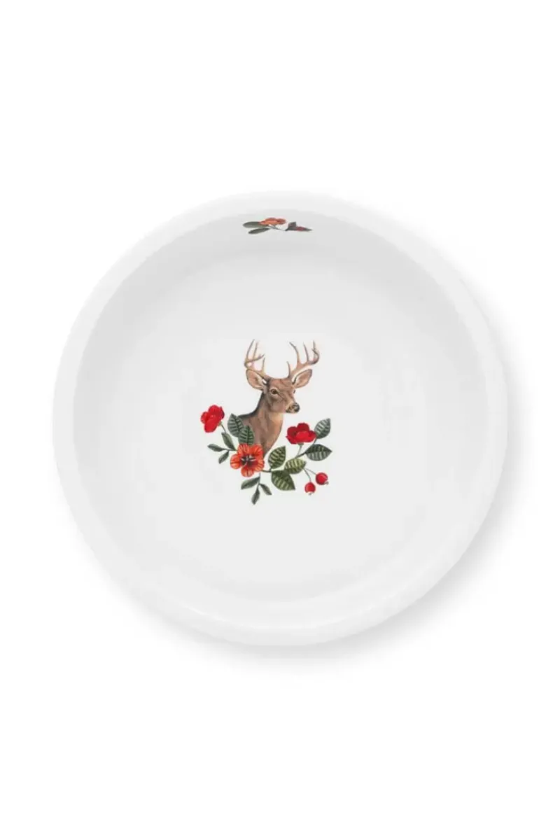 Pip Studio Backgeschirr|Winter Wonderland Servierschale Runden Dunkelblau