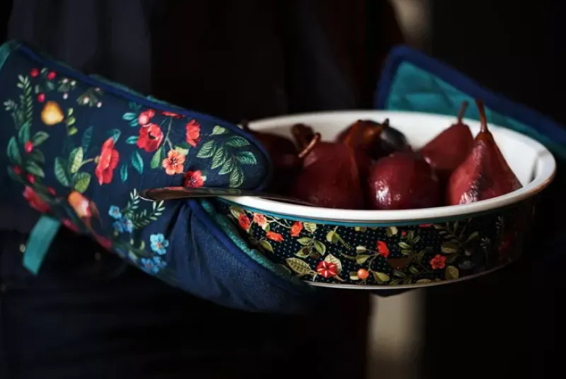 Pip Studio Backgeschirr|Winter Wonderland Servierschale Runden Dunkelblau