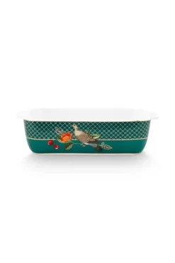 Pip Studio Backgeschirr|Winter Wonderland Servierschale Rechteckig Klein Grun