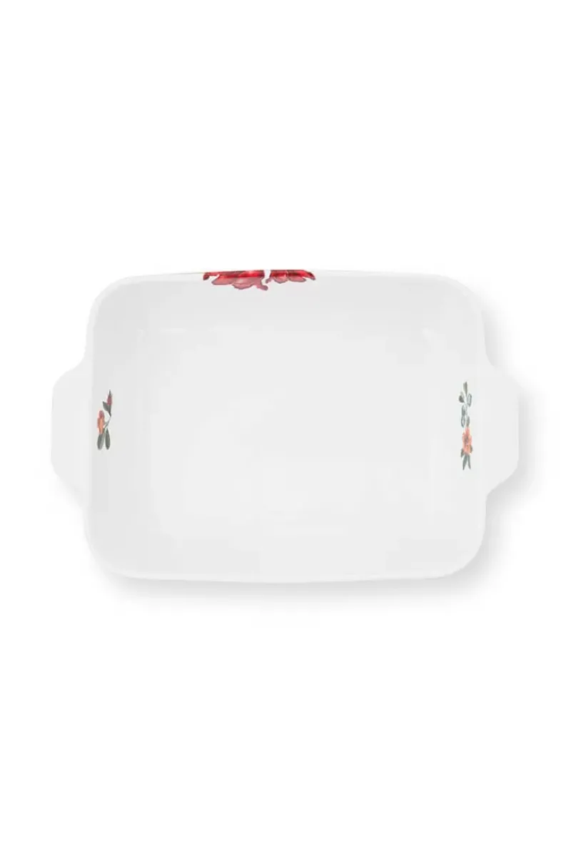 Pip Studio Backgeschirr|Winter Wonderland Servierschale Rechteckig Gros Grun