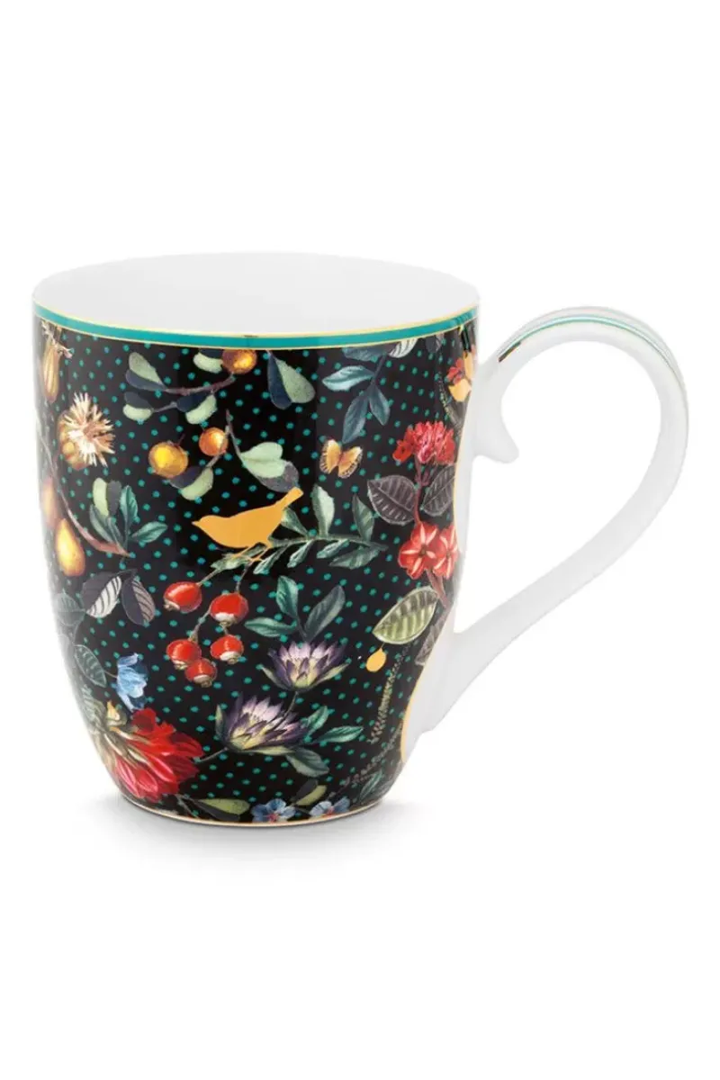 Pip Studio Teetassen|Winter Wonderland Tasse Xl Dunkelblau