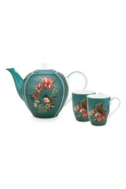 Pip Studio Porzellan Sets|Winter Wonderland Tea Set/3 Grun