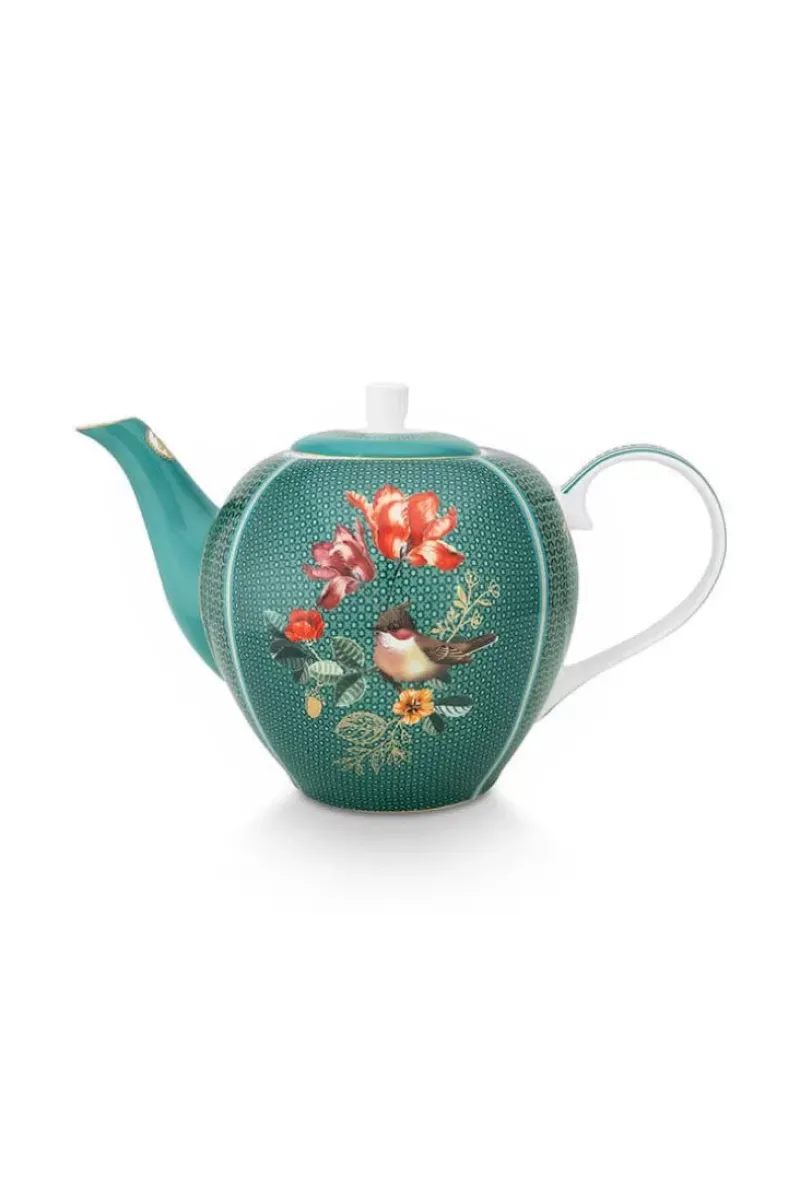 Pip Studio Teekannen|Winter Wonderland Teekanne Gross Grun