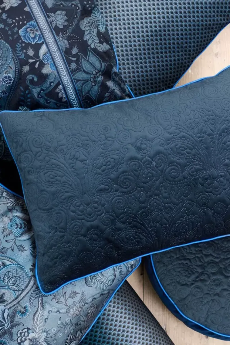 Pip Studio Zierkissen|Zierkissen Quiltey Days Dunkel