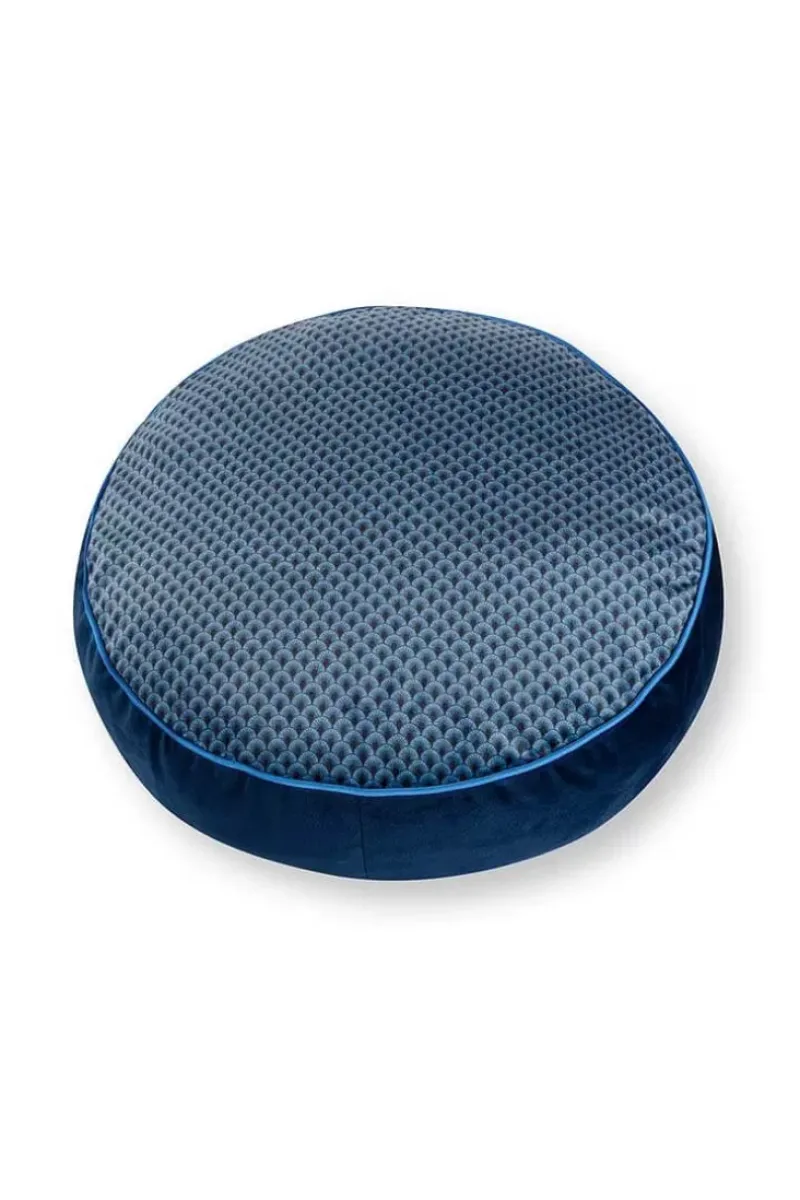 Pip Studio Zierkissen|Zierkissen Rund Quiltey Days Dunkel