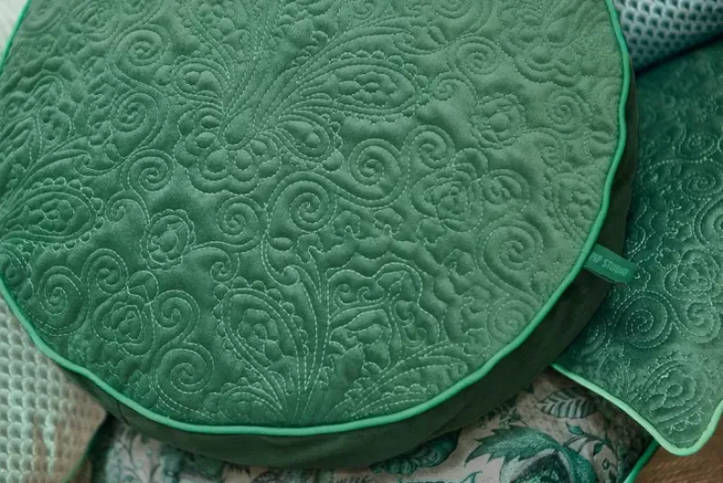 Pip Studio Zierkissen|Zierkissen Rund Quiltey Days